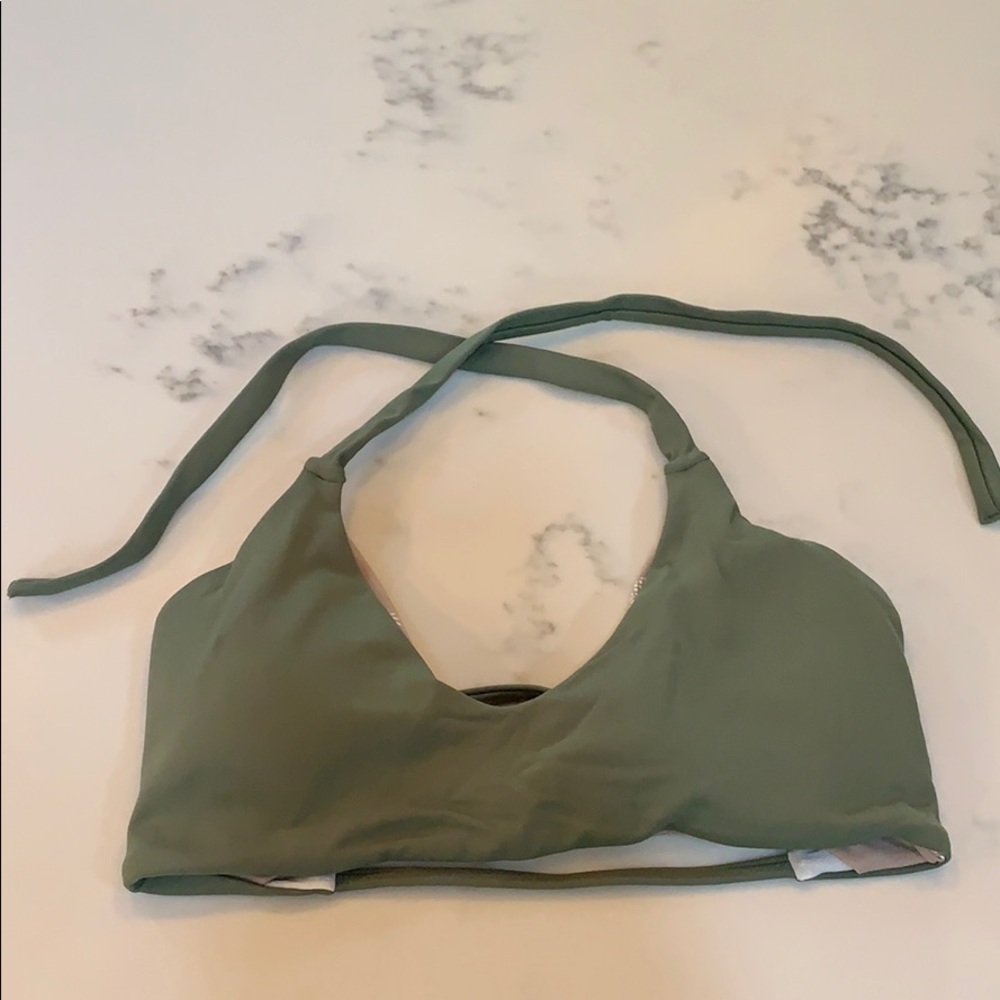 Green Midori bikini top